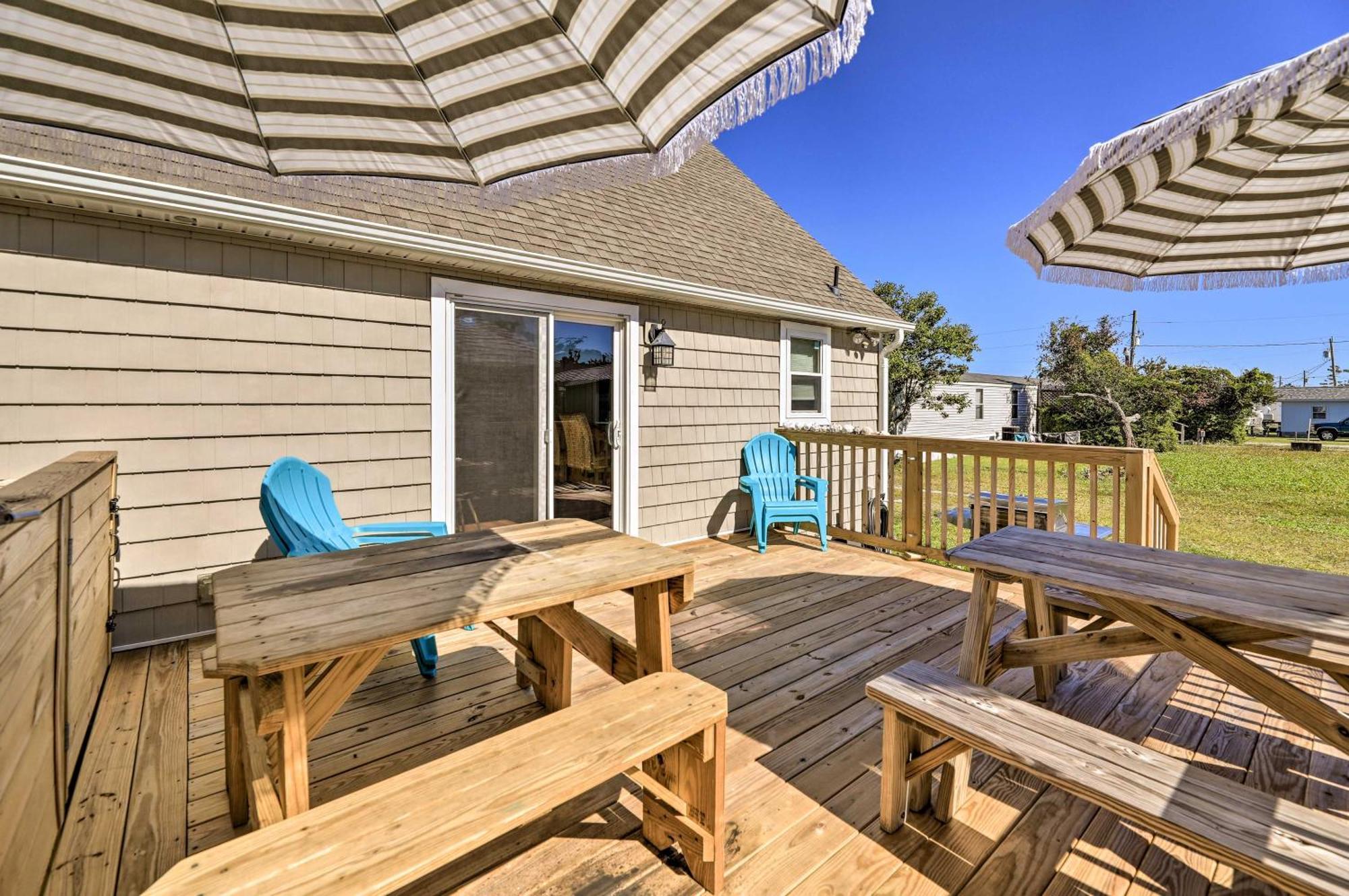 The Willowberry House With Deck And Grill! Harkers Island Zewnętrze zdjęcie